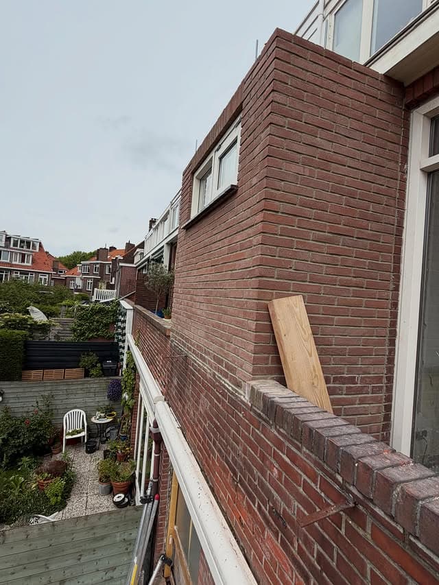 Metselwerk uitgevoerd door DRO Renovaties