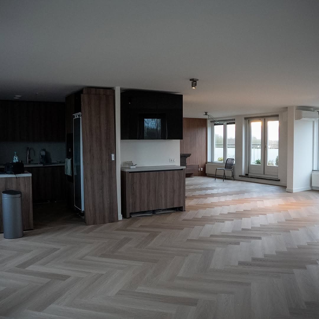 Opgeleverde gezinswoning na renovatie