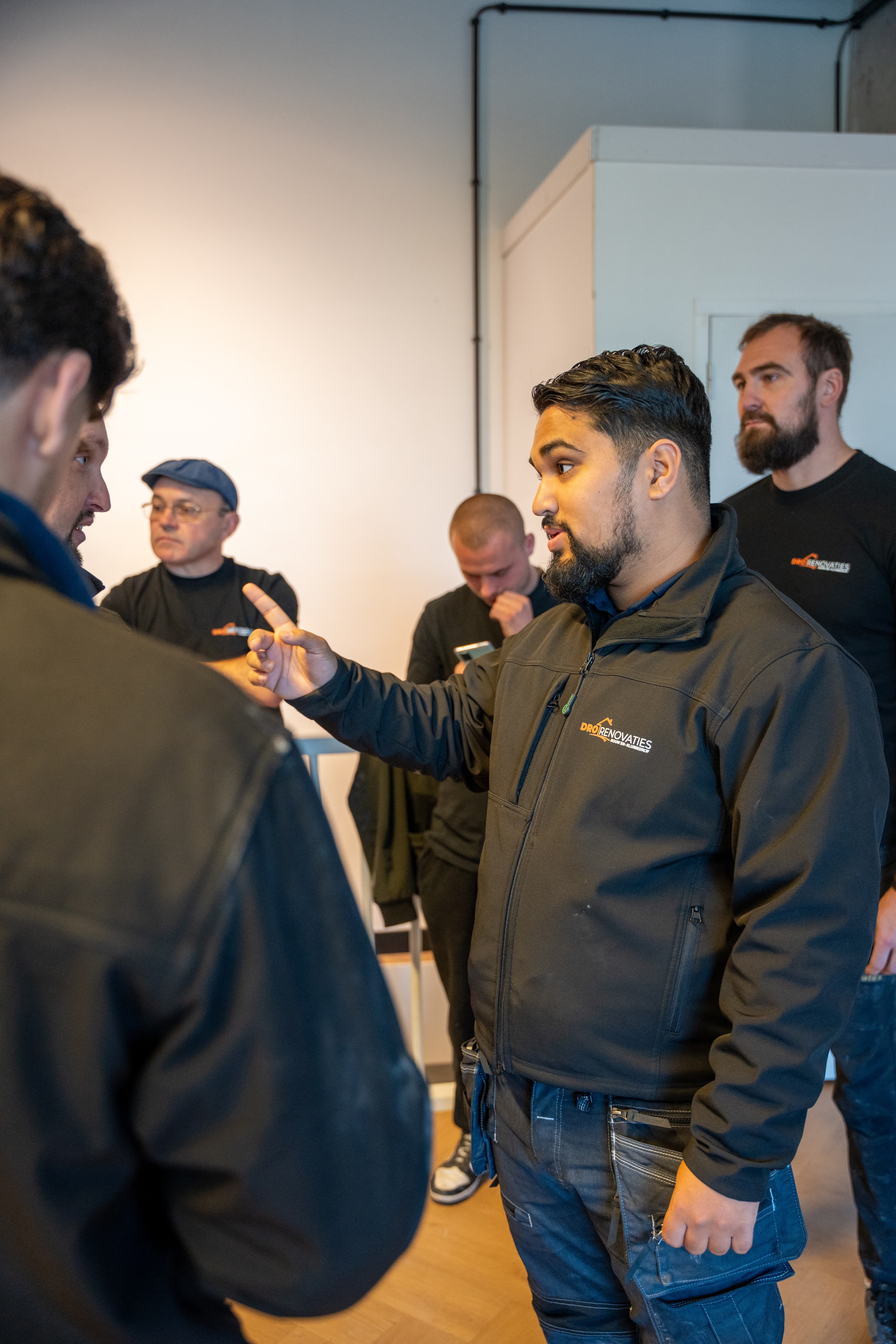 DRO Renovaties team op locatie
